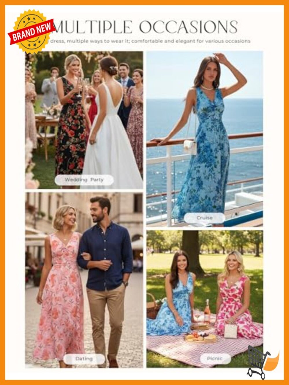 Sleeveless Floral Mesh Maxi Dress V-Neck Ruffle Wedding Guest - Picture 2 of 6